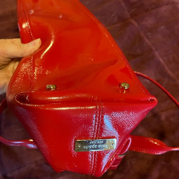 Kate Spade all leather patent bag - Picture 13 of 13